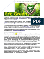 Eco Green Adalah Ecosystem Green Yakni