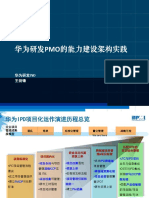 案例 华为研发PMO的能力建设架构实践