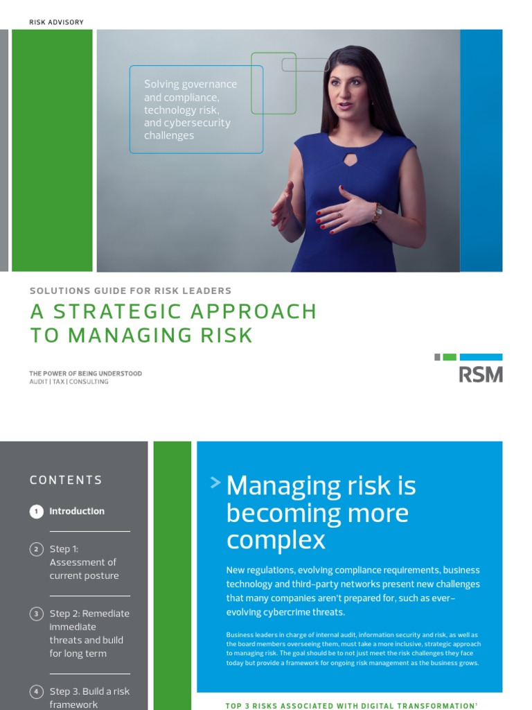 Solutions Guide For Risk Leaders | PDF | Computer Security | Security