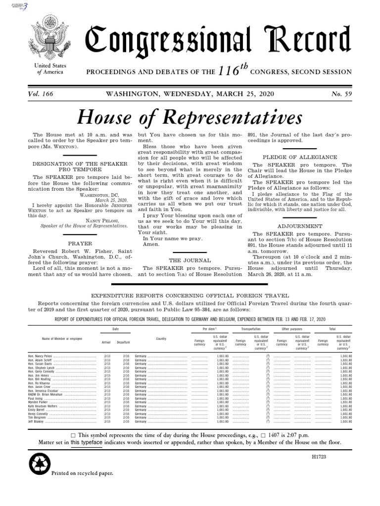 Crec 2020 03 25 PDF Pledge Of Allegiance