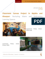 Classroom Canvas Project in Bajalta and Khanpur:: Nurturing Warm and Welcoming Learning Spaces