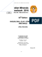 Indian Minerals Yearbook 2016: 55 Edition