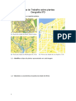 Ficha de Trabalho Sobre Plantas Urbanas