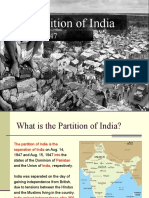 partition of subcontinent 