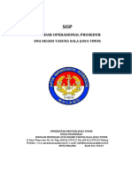 Standar Operasional Prosedur: Sma Negeri Taruna Nala Jawa Timur