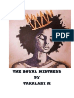 ADELAIDE, The Royal Mistress by Takalani M