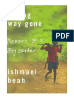 A Long Way Gone by Ishmael Beah