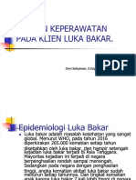 ASUHAN KEPERAWATAN PADA KLIEN LUKA BAKAR