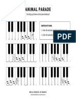 Animal Parade Piano Up and Down Worksheet 2147555