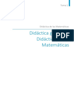 Didáctica de Las Matemáticas - Sencer