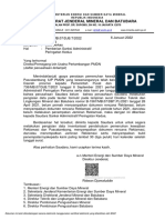 Surat DJP SP 2 Database Reklamasi Tahap 2