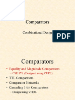 Comparators: Combinational Design