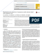 2017 - J. Lumin - Photoluminescent Properties of Nanoporous Anodic Alumina Doped With Manganese Ions