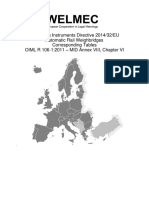 CT-006-VI 2020 Automatic Rail Weighbridges - OIML R 106-12011 - MID Annex VIII Chapter VI Long