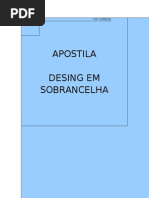 Apostila de sobrancelhas