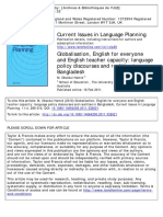 Globalisation, English Policy, and Teacher Capacity in Bangladesh