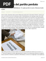 GhiringhelliAlÂ_la riÂ_cerÂ_ca del parÂ_tiÂ_to perÂ_duÂ_to Regione 13.12.2019
