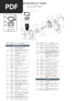 Replacement Parts: Whisperflo Pump