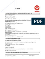 Safety Data Sheet: Rando Ashless 8401