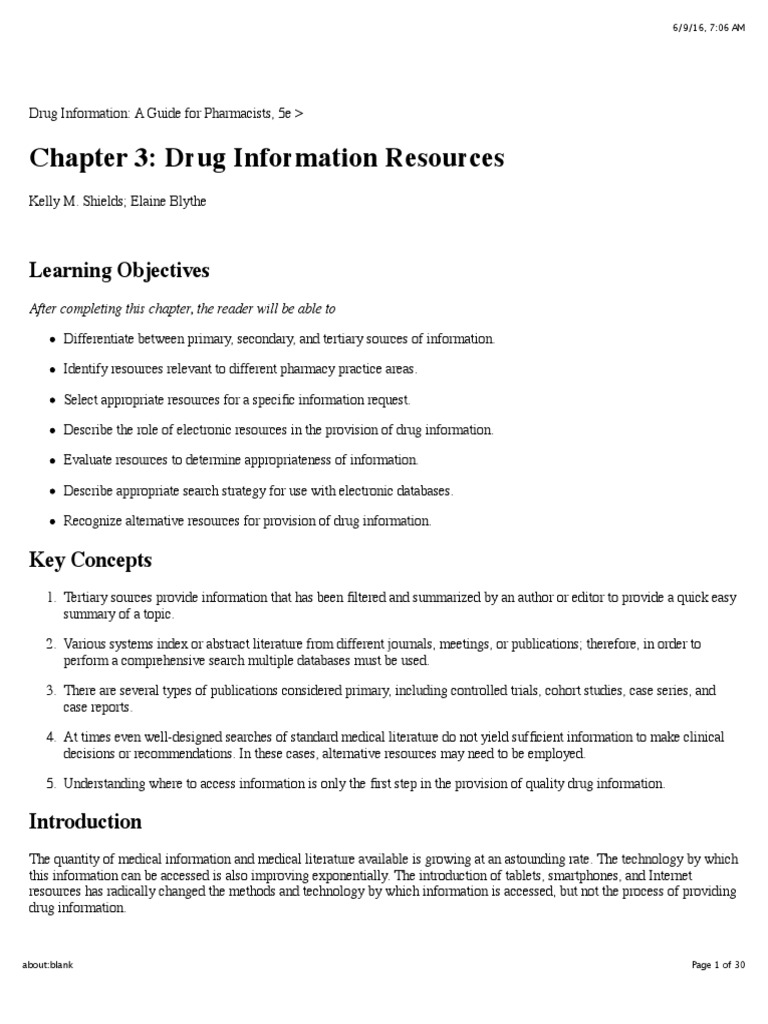 Malone CH 3 PDF Pharmacy Pharmacology