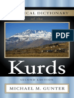 (Historical Dictionaries of People and Cultures, No. 8) Michael M Gunter - Historical Dictionary of The Kurds (2011, Scarecrow Press)
