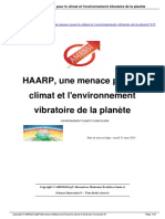 Haarp Une Menace Pour Le Climat Et L Environnement - A415