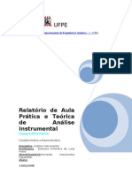 UFPE_RELATÓRIO Condutivimetria e Potenciometria