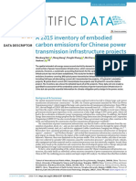 Carbon Footprint in Transmission China