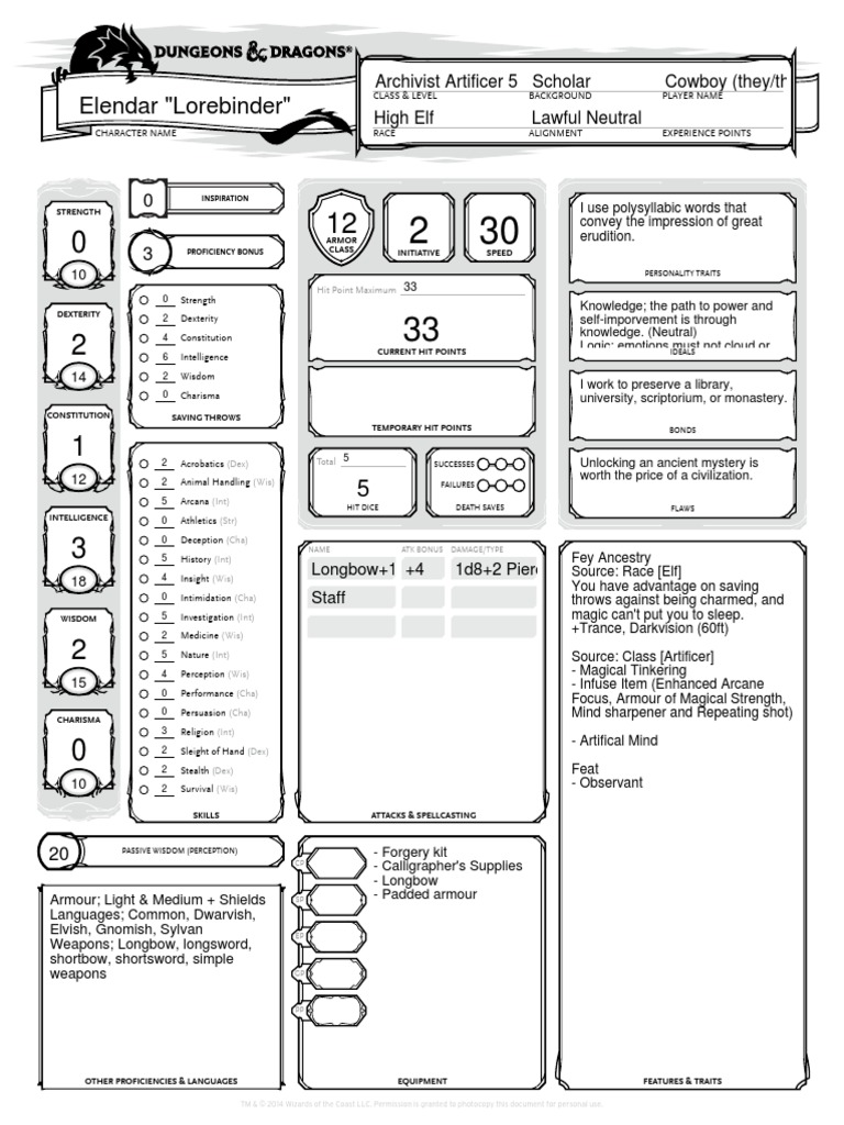 Elendar PDF Role Playing Games Fantasy Role Playing Games