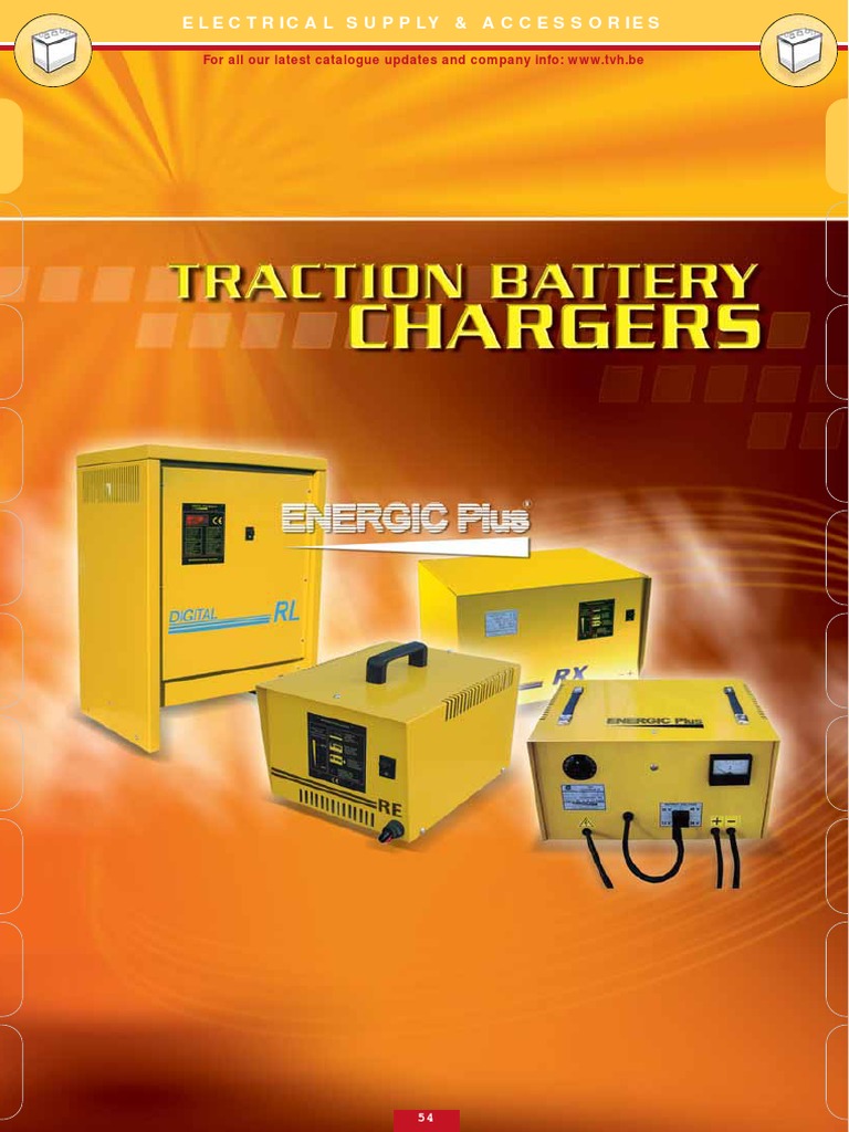 Charger Energic Plus (Catalog) PDF Battery Charger Voltage