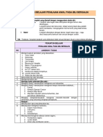 Daftar Tilik Kala 1