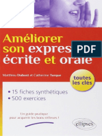 Améliorer Son Expression Écrite Et Orale - Ellipses (2014)