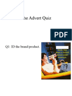 Advert Quiz