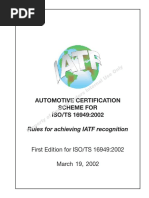 ISO 9001:2015 IATF 16949:2016 Correlation Matrix (Gap Analysis) USL ...