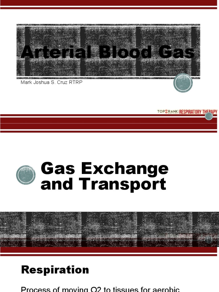 Arterial Blood Gas | PDF | Buffer Solution | Ph