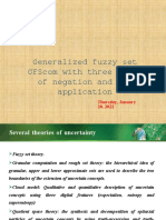 Generalized Fuzzy Set GFScom With Three Kinds of Negation and Its Application