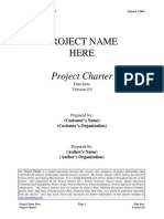 Project Charter