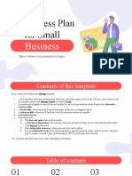 #1 Business Plan For Small Business by Slidesgo