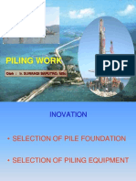Pile Barge