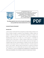 Un Enfoque General Acerca de La Psicopatocriminogénesis y El Parkinson Como Posible Factor Desencadenante de La Criminalidad