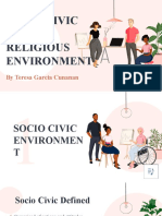 Socio Civic and Religious Environment