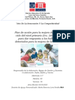 Plan de Accion y de Mejora Del Area de LENGUA ESPAÑOLA Del Primer Ciclo Del Nivel Primario