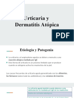 Urticaria y Dermatitis Atopica