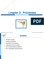 Chapter 3: Processes: Silberschatz, Galvin and Gagne ©2018 Operating System Concepts - 10 Edition