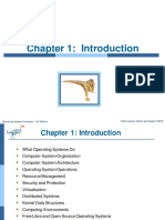 Chapter 1: Introduction: Silberschatz, Galvin and Gagne ©2018 Operating System Concepts - 10 Edition