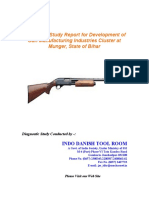 Diagnostic Study Report for Development of Munger Gun Cluster