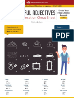 Adjectives Japanese