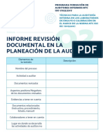 Revision Documental en La Planeacion de La Auditoria