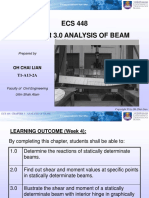 ECS448 CHAPTER 3 analysis of beam