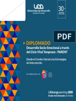 Diplomado Desarrollo Socio Emocional A Traves Del Ciclo Vital Temprano PARENT UDD - SCDE